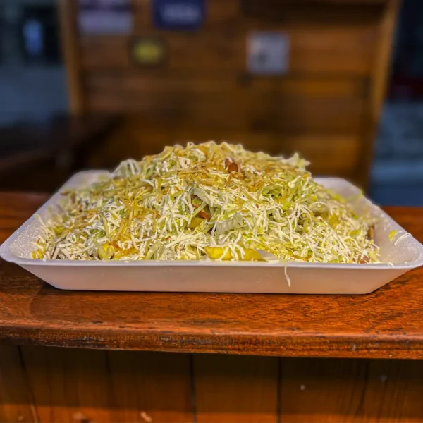 Picada para tres personas en restaurante de comida rápida en Santa Marta, La Terraza de Juancho